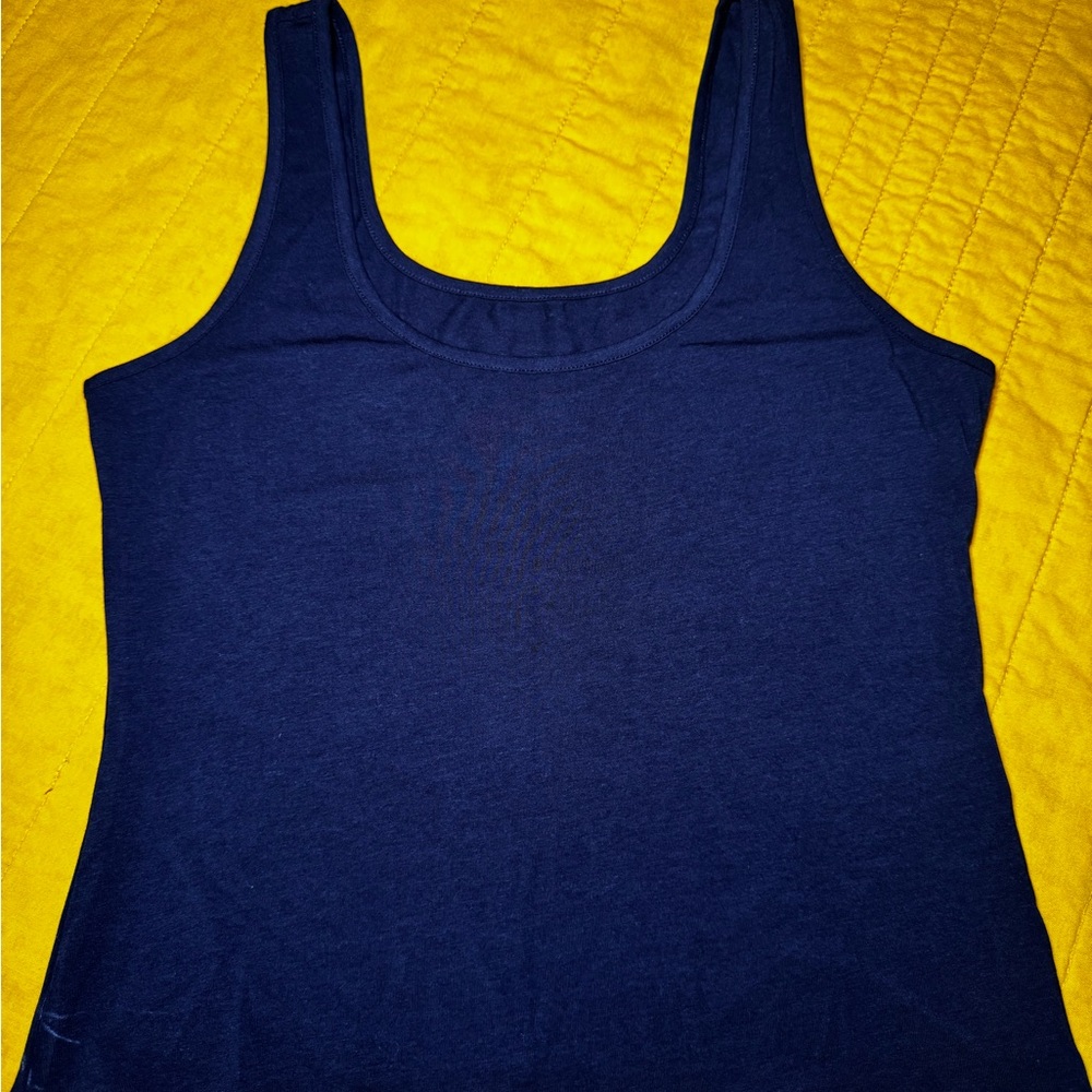 Target Black Sleeveless Fitted Tank Top